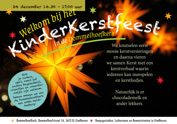 Kinderkerstfeest 24 dec